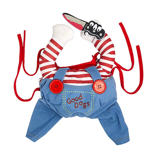 Chucky Pet Costume for Halloween