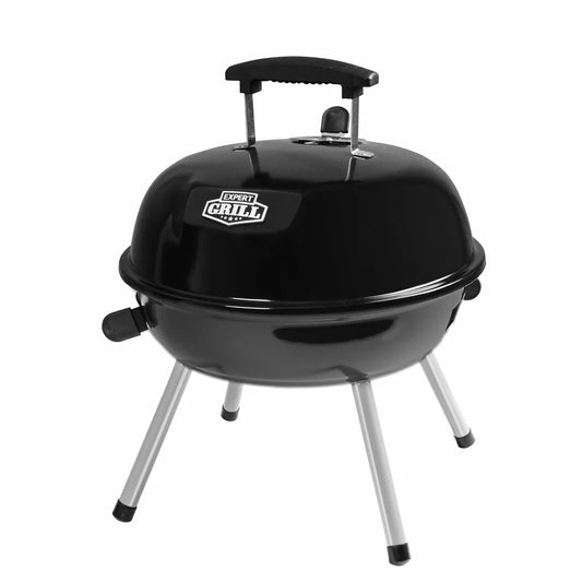 14.5" Mini Portable Charcoal Grill with Adjustable Vents