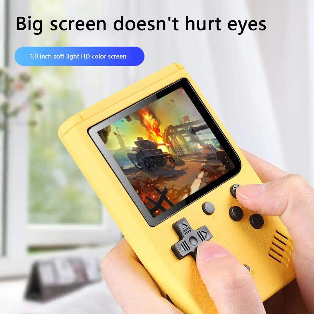 Handheld Game Player: 400 Retro Games, 3” Color LCD Screen