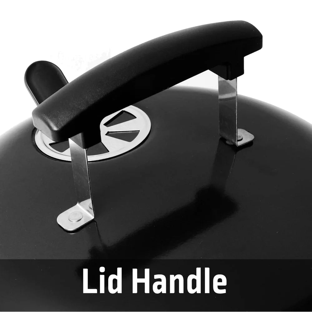 14.5" Mini Portable Charcoal Grill with Adjustable Vents