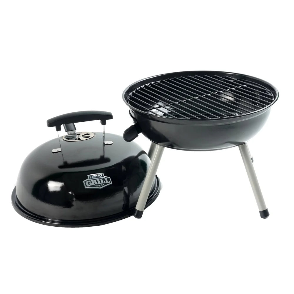 14.5" Mini Portable Charcoal Grill with Adjustable Vents