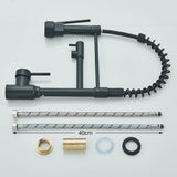 Spring Kitchen Faucet: Pull-Down, Single-Lever, Dual Nozzle