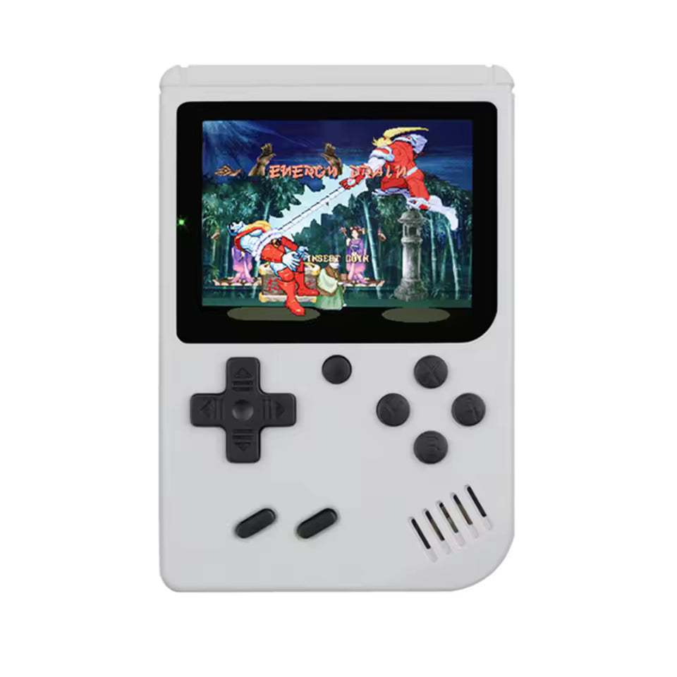 Handheld Game Player: 400 Retro Games, 3” Color LCD Screen