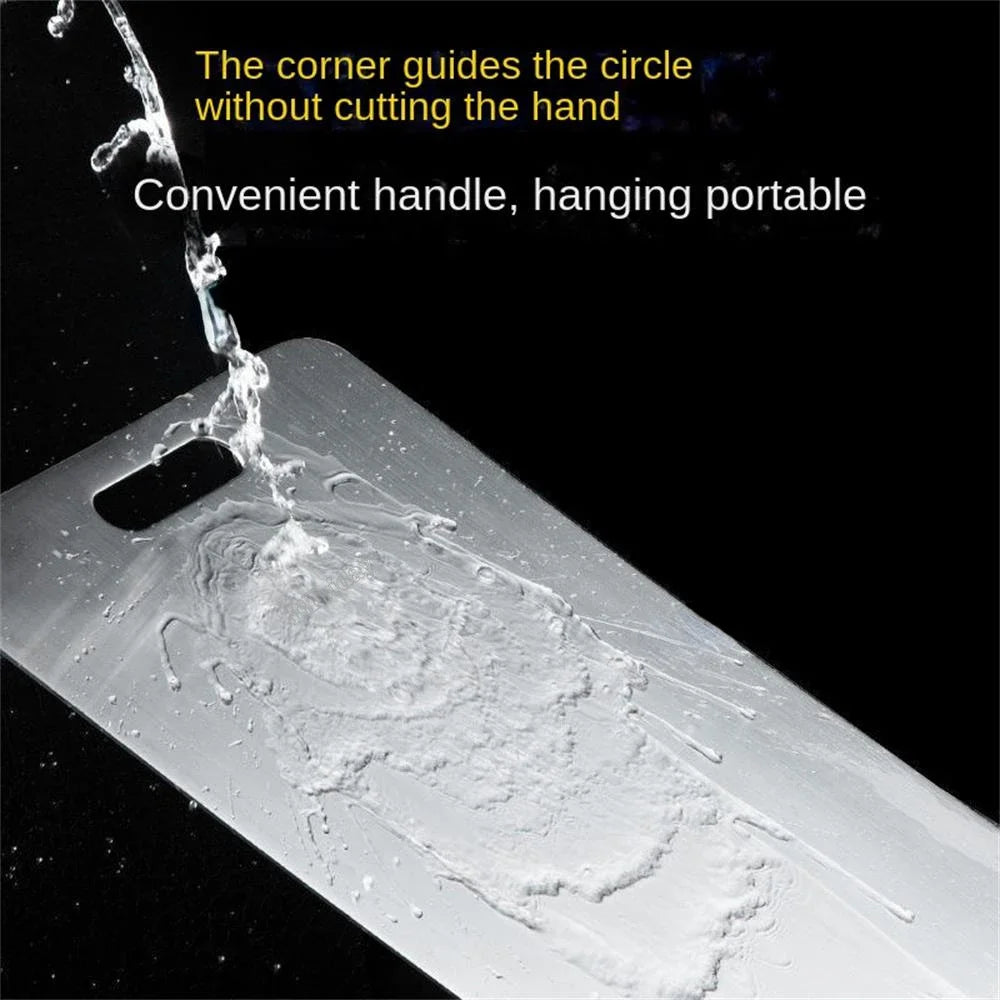 Stainless Steel Double-Sided Cutting Board