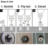 \Damaged Screw Extractor & Drill Bit Set