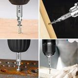 \Damaged Screw Extractor & Drill Bit Set