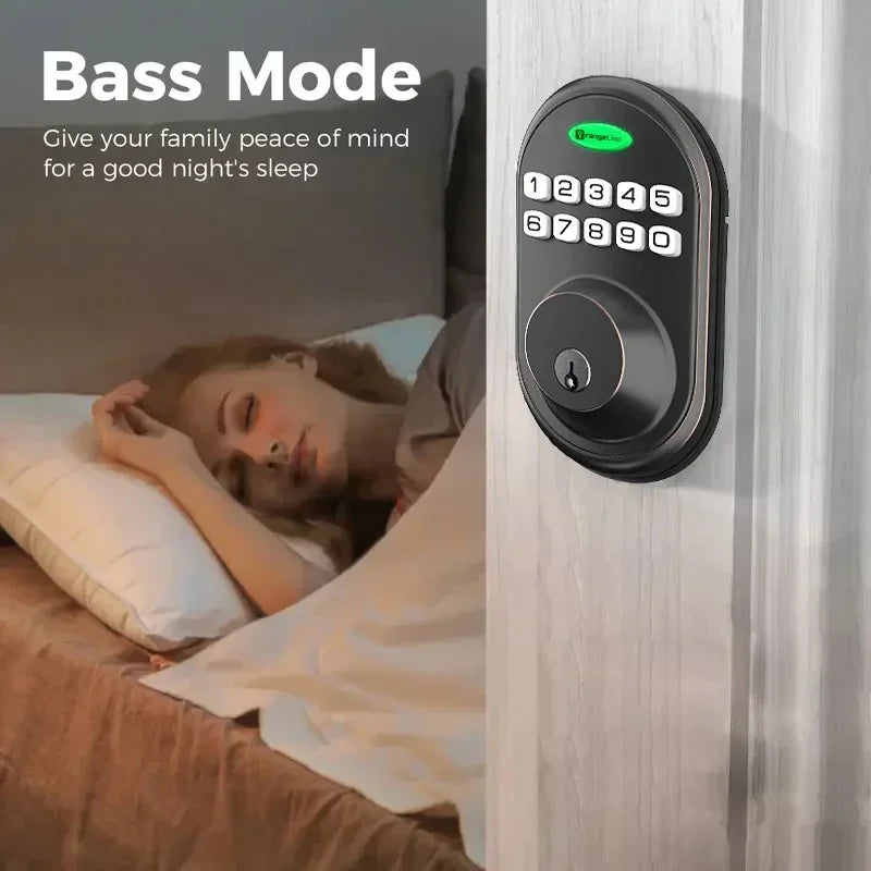 Keyless Entry Door Lock with Keypad & Key