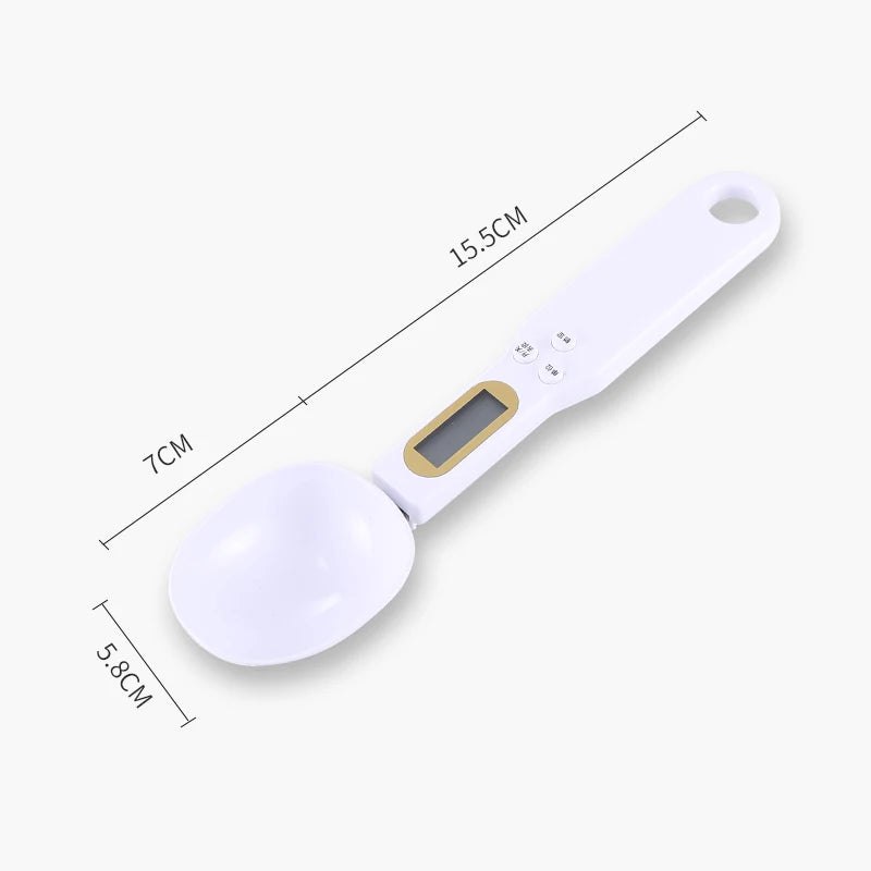 Digital Kitchen Scale: 500g/0.1g, LCD Display, for Food & Flour