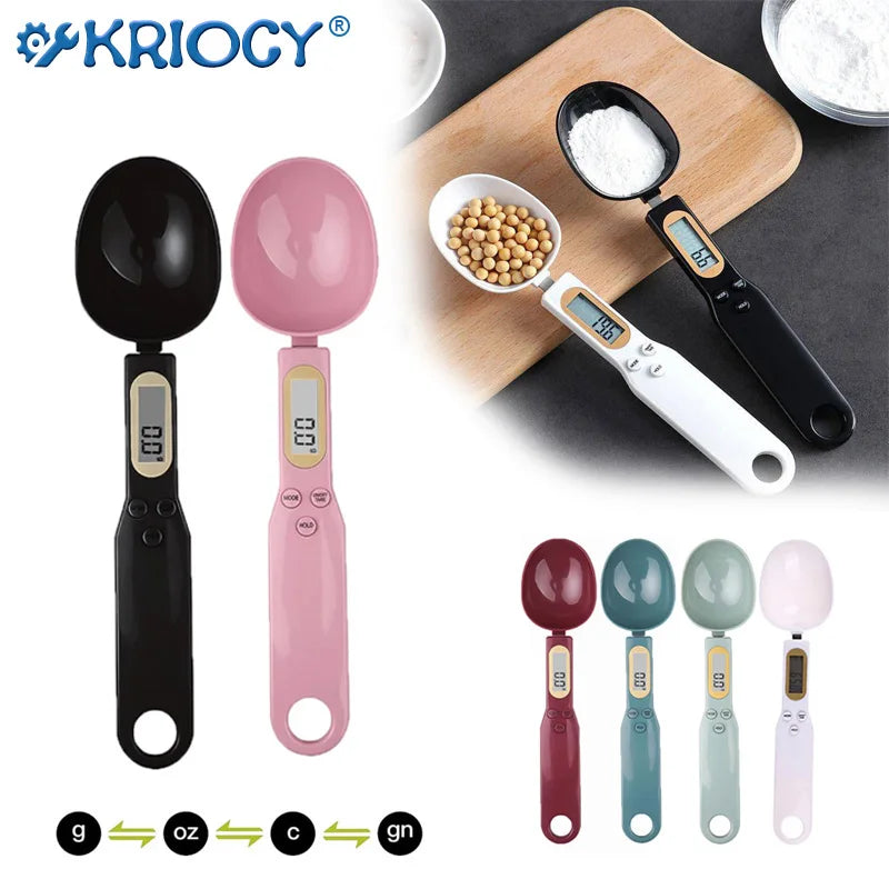Digital Kitchen Scale: 500g/0.1g, LCD Display, for Food & Flour
