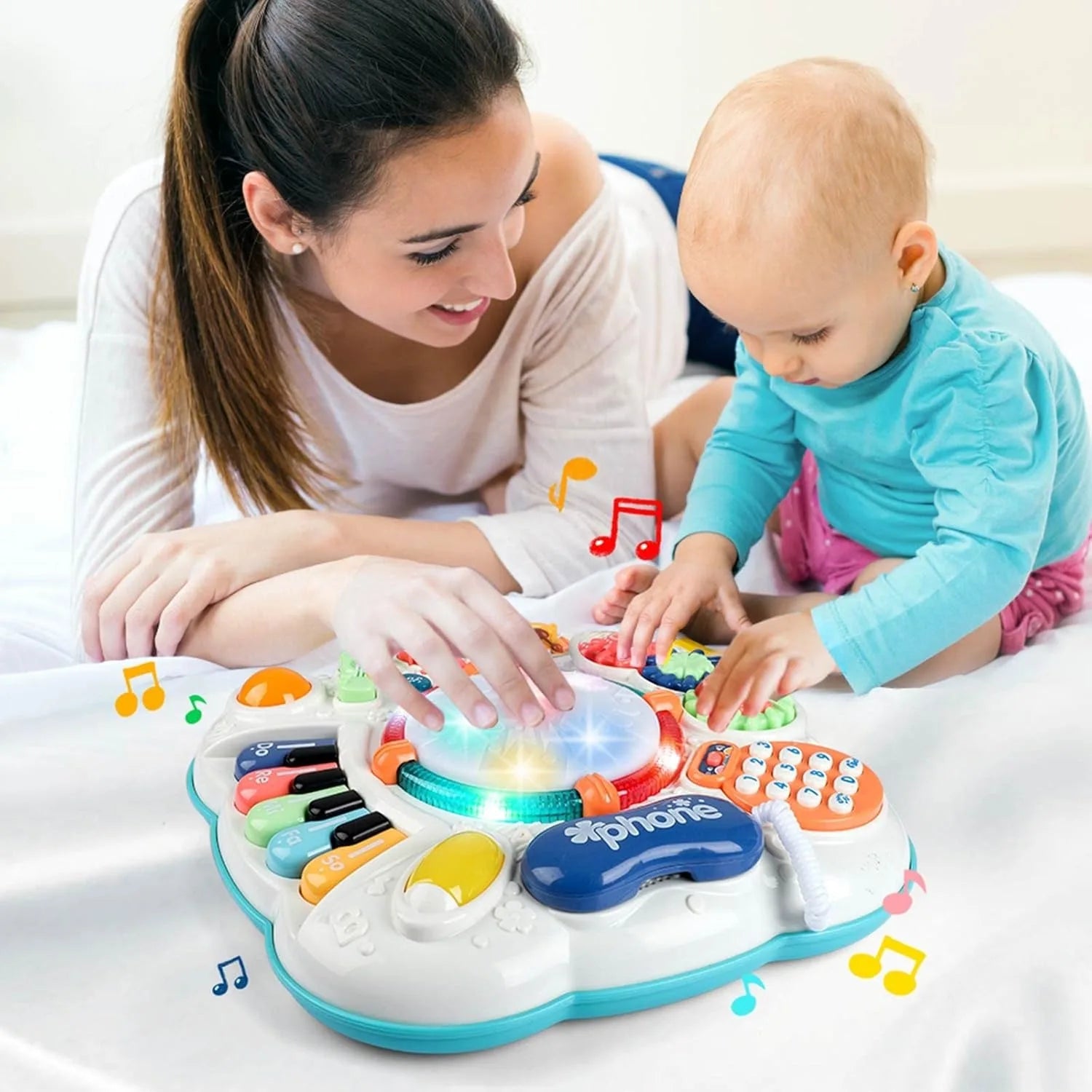 Musical Learning Table for Babies & Toddlers (6M-3Y)