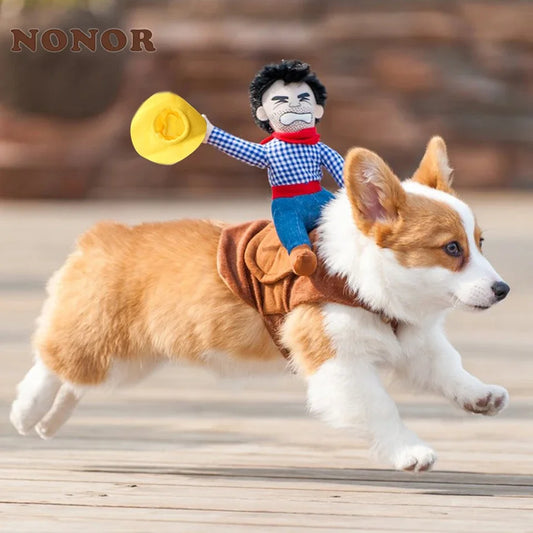 Halloween Cowboy Pet Costume