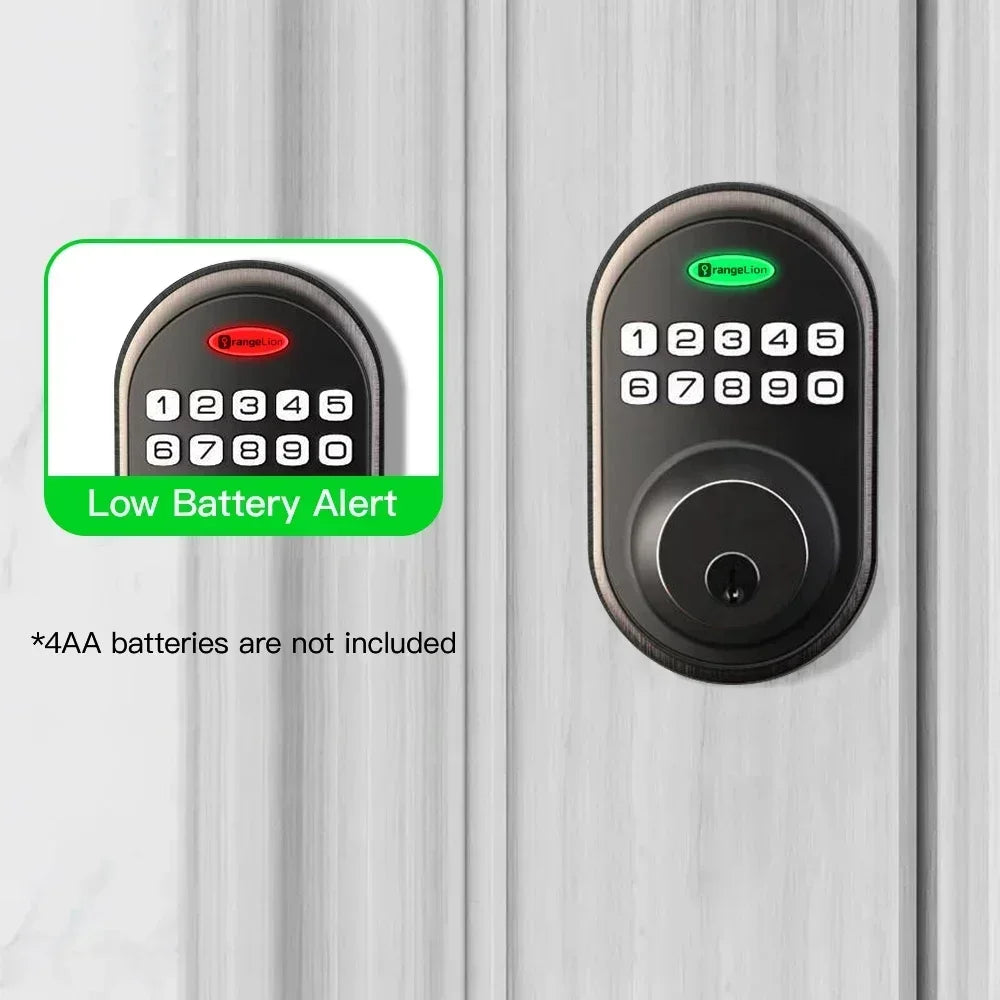 Keyless Entry Door Lock with Keypad & Key