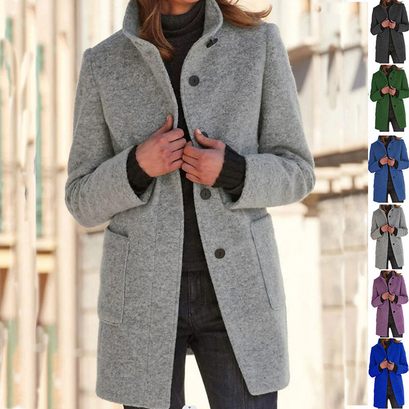Collared Wool Coat
